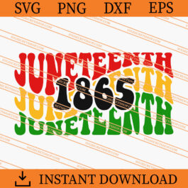 Juneteenth 1865 SVG