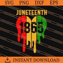 Juneteenth 1865 Black African American SVG, Juneteenth SVG