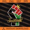 Juneteenth Black Power SVG