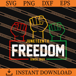 Juneteenth Freedom Since 1865 SVG