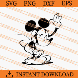 Laughing Mickey Mouse SVG, Mickey Mouse SVG