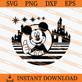 Mickey Disney World SVG, Mickey Mouse SVG, Disney SVG