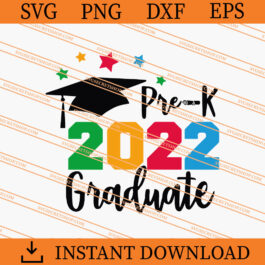 Pre-K Graduate 2022 SVG