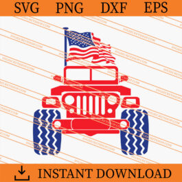 American Ofroad SVG, American Flag SVG, American SVG