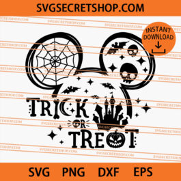 Disney Trick Or Treat SVG