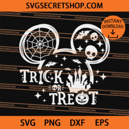 Disney Trick Or Treat SVG