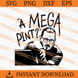 Johnny Depp A Mega Pint SVG, Johnny Depp SVG