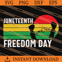 Juneteenth Freedom Day SVG