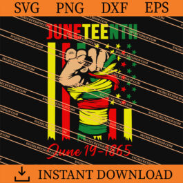 Juneteenth June 19-1865 SVG