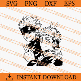 Satoru Gojo And Yuji Itadori SVG, Satoru Gojo SVG