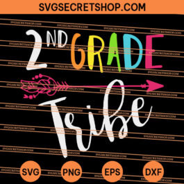 2nd Grade Tribe SVG