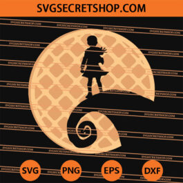 A nightmare before stranger things SVG