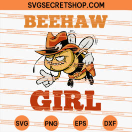 Beehaw Girl SVG