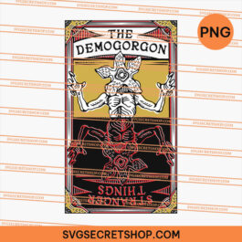 Demogorgon Upside Down Tarot PNG, Stranger Things PNG, Demogorgon PNG