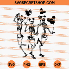 Disney Skeleton Party SVG