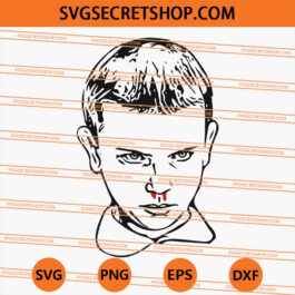 Eleven Stranger Things SVG, Eleven SVG, Stranger Things SVG