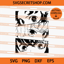 Eyes Of The Demon Slayer SVG, Demon Slayer SVG