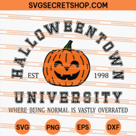 Halloween Town University SVG