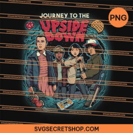Journey To The Upside Down PNG, Stranger Things 4 PNG, The Upside Down PNG