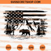 Mountain Bear American SVG