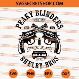 Peaky Blinders Shelby Bros SVG
