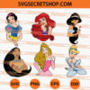 Princess Disney SVG, Disney SVG, Princess SVG 2 Princess Disney SVG
