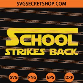 School Strikes Back SVG
