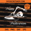 Skull Happy Halloween SVG