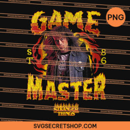 Stranger Things 4 Eddie Munson Game Master PNG, Eddie Munson PNG, Stranger Things 4 PNG