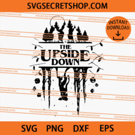 Stranger Things The Upside Down SVG