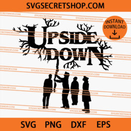 Stranger Things Upside Down SVG