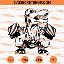 T-Rex Athlete SVG