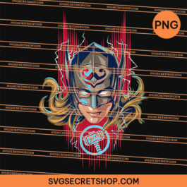 Thor Love and Thunder Goddess Of Thunder PNG