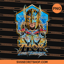Thor Love and Thunder Thor Badge Portrait PNG