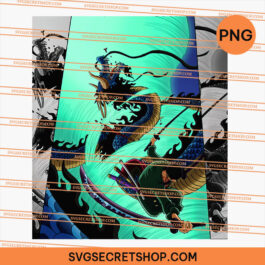 Zoro Vs Kaido Poster PNG