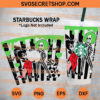 Beetlejuice And Lydia Starbucks Cup SVG