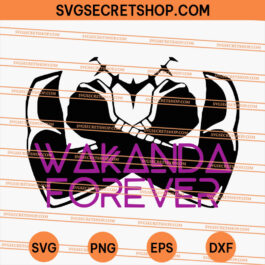 Black Panther Wakanda Forever SVG