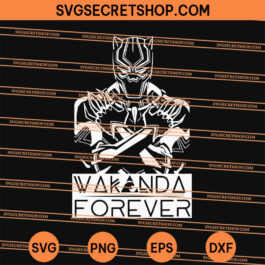 Black Panther Wakanda Forever 2022 SVG