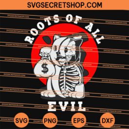 Cat Roots Of All Evil SVG