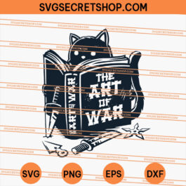 Cat The Art Of War SVG