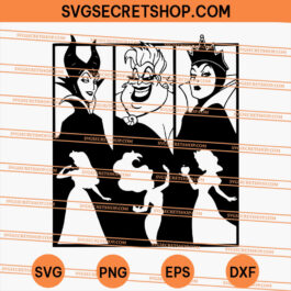 Disney Villains SVG