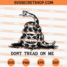 Don't Tread On Me SVG