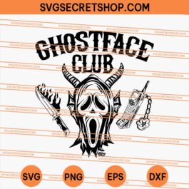 Ghostface Club SVG