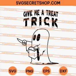 Give Me A Treat Trick SVG