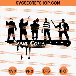 Halloween Squad Goals SVG, Halloween SVG, Horror SVG, Squad Goals SVG