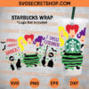 Hocus Pocus Sanderson Sisters Starbucks Cup SVG