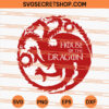 House Of The Dragon Flag Mythical Dragon SVG