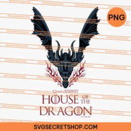 House Of The Dragon Dark Wings Spread PNG, Dark Wings Spread PNG, House Of The Dragon PNG