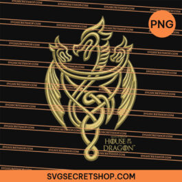 House Of The Dragon Gold Dragon Insignia PNG, Gold Dragon Insignia PNG, House Of The Dragon PNG
