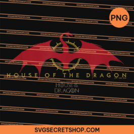 House Of The Dragon Red Silhouette Dragon Wings PNG, House Of The Dragon PNG, Dragon Wings PNG